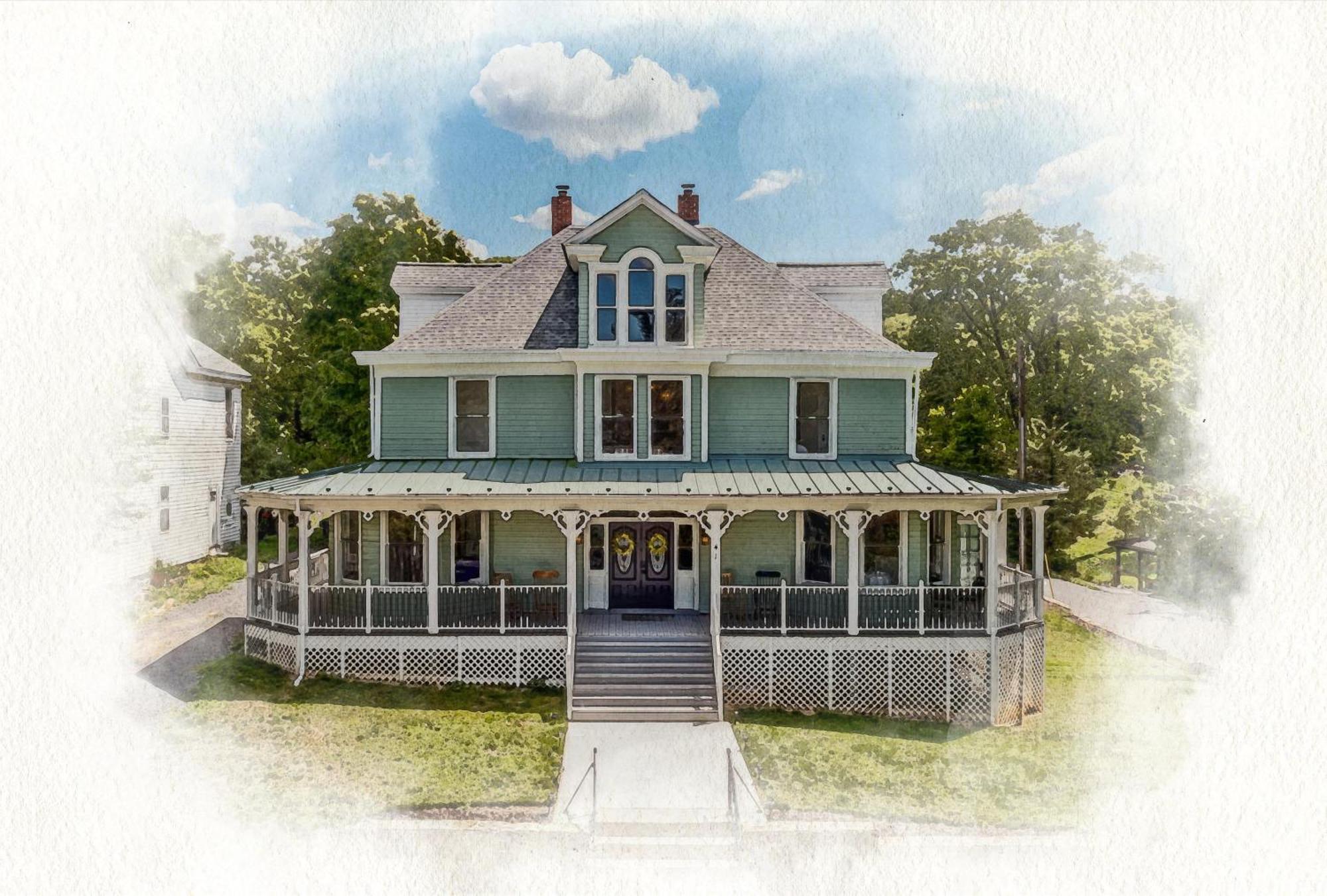The Grand Castalian Inn Bed And Breakfast Berkeley Springs Exteriér fotografie